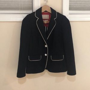 Banana Republic Navy Wool Blazer